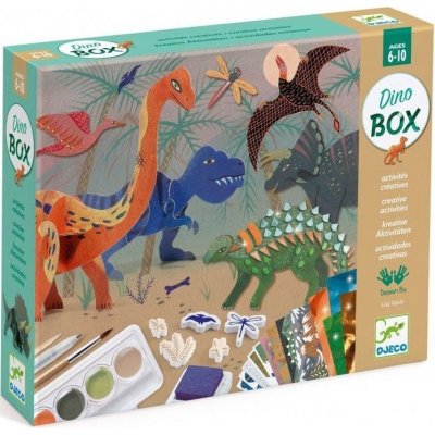Djeco Výtvarná sada -Dino Box uni – Hledejceny.cz