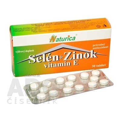 Vyživovy doplnok selen zinok vitamin e