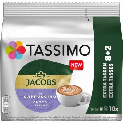 Tassimo Jacobs Cappuccino Choco kapsle 10 ks – Zbozi.Blesk.cz
