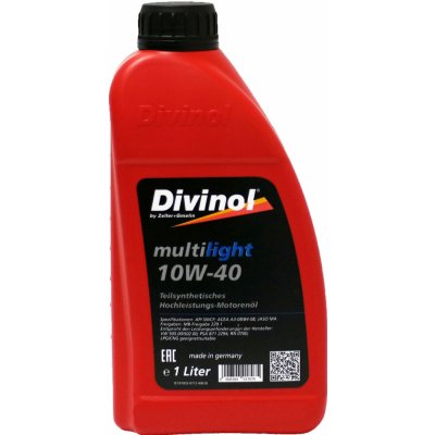 Divinol Multilight 10W-40 1 l – Zbozi.Blesk.cz