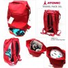 Cestovní kufr Batoh Atomic Bag Travel Pack 35 l red/bright red 20/21
