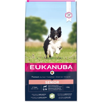 EUKANUBA Senior Small & Medium Breed Lamb, 12 kg