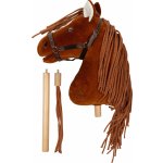 Hobby Horse Premium HKM dark chestnut – Zboží Dáma