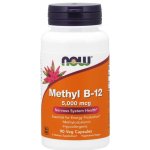 Now Foods Methyl B12 5000 mcg 90 rostlinných kapslí – Hledejceny.cz