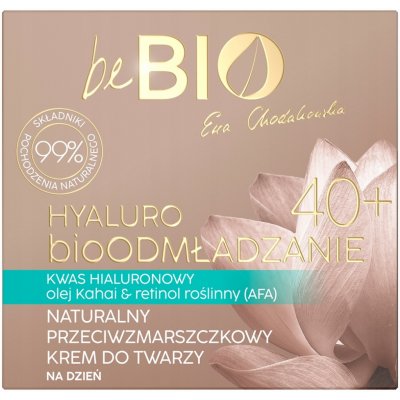 beBIO Ewa Chodakowska Hyaluro Bio Rejuvenation 40+ hydratační a zpevňující denní krém proti vráskám 50 ml – Hledejceny.cz