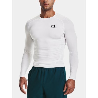 Under Armour HG Armour Comp LS bílé – Zboží Dáma