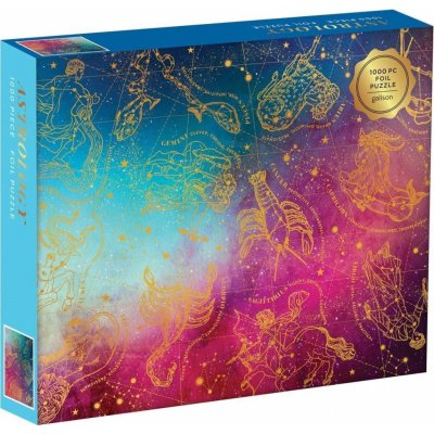 Galison Metalické Astrologie 1000 dílků