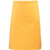 Zástěra Premier Workwear Pracovní zástěra středně dlouhá PR151 Sunflower Pantone 136c 70x50cm