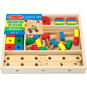 Melissa & Doug Dřevěná konstrukční sada