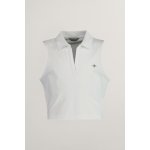 Gant Slim Pique Top White – Zboží Dáma