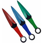 X Velké nože "KUNAI - COLOR RANGERS" - 3 ks – Zbozi.Blesk.cz