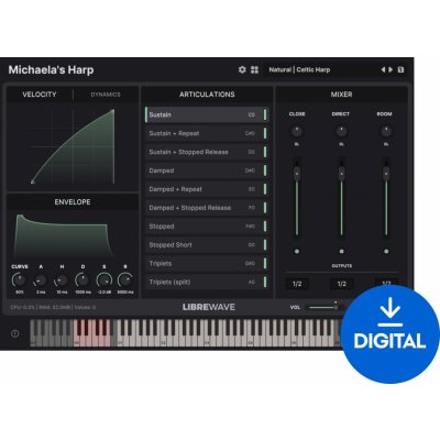 LibreWave Michaela's Harp – Zboží Živě