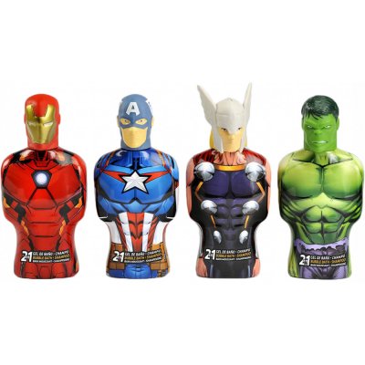 Avengers 3D figurka 2v1 šampon a pěna do koupele 350 ml – Zbozi.Blesk.cz