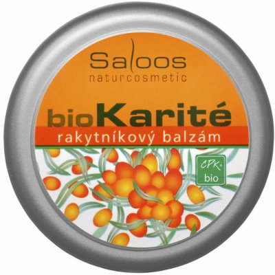 Saloos Bio Karité tělový balzám rakytník 50 ml – Zbozi.Blesk.cz