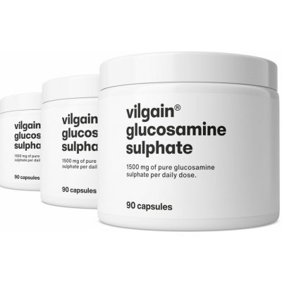 Vilgain Glukosamin Sulfát Multipack 3 ks x 90 kapslí – Hledejceny.cz