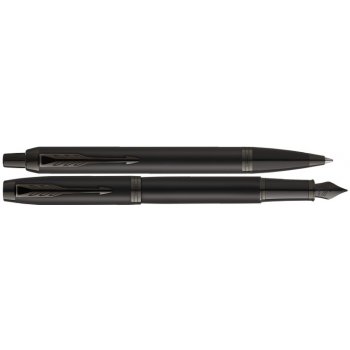 Parker IM Achromatic Black BT sada plnicí pero a kuličková tužka 1502/3191687 1502/3191687