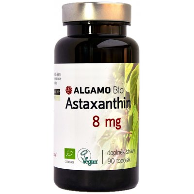 Algamo BIO Vegan 8 mg Astaxanthinu 90 kapslí – Hledejceny.cz