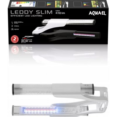 Aquael Leddy Slim Plant 20-30 cm, 5 W bílá – Hledejceny.cz