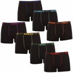 Lee Cooper pánské boxerky LCUBOX7P0110 1769913 černé 7 pack – Zboží Mobilmania