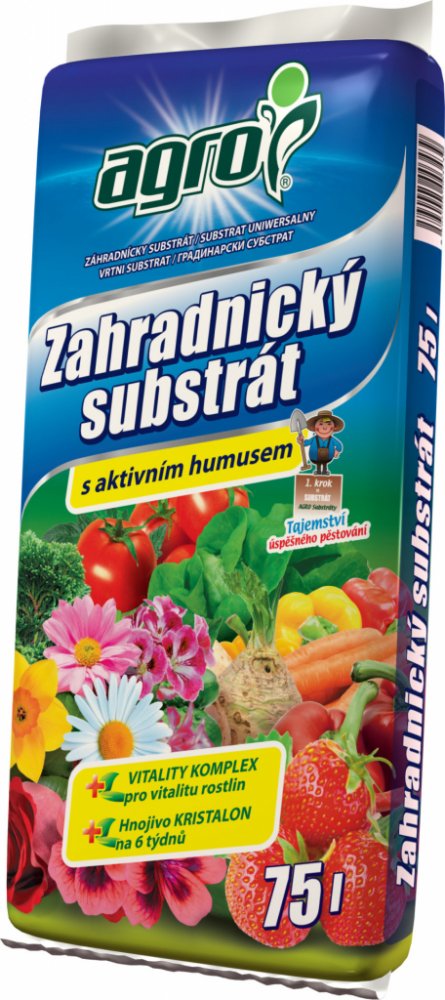 Agro CS Zahradnický substrát 75 l