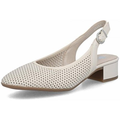 Rieker dámské lodičky 43458-60 béžová – Zboží Dáma