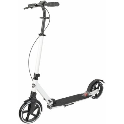 Crivit Big Wheel s odpružením a ruční brzdou černá/bílá – Zboží Dáma