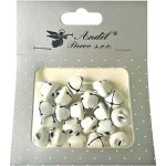 Anděl Přerov Rolničky bílé 1,5 cm, 20 ks – Hledejceny.cz