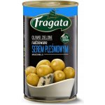 Fragata Zelené olivy manzanilla bez pecky se sýrovou náplní 300 g – Zboží Dáma