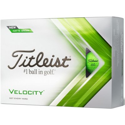 Titleist Velocity zelené 3 ks – Hledejceny.cz