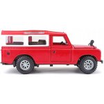 Bburago Land Rover Series II červená 1:24 – Hledejceny.cz