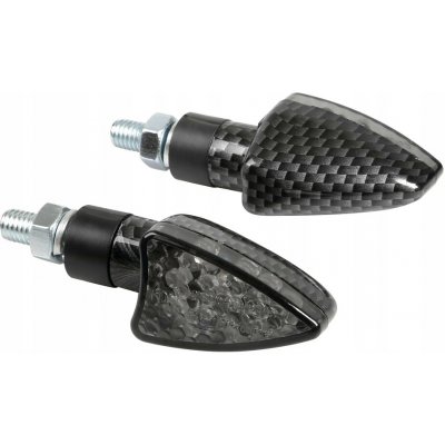 Lampa LED blinkry ARROW carbon, 12V karbonové blinkry na motorku | Zboží Auto