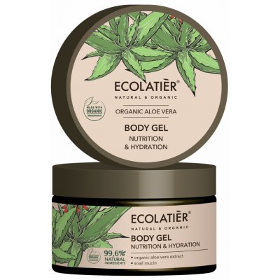 EcoLatier tělový gel Výživa a hydratace Aloe Vera 250 ml – Zboží Mobilmania