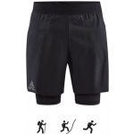 Craft šortky Pro Trail 2 in 1 black – Zboží Dáma