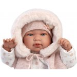 Llorens 84486 New Born Realistické se zvuky 44 cm – Zboží Dáma