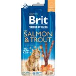 Brit Premium by Nature Cat Salmon & Trout 3 sticks 15 g – Sleviste.cz