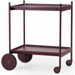 Normann Copenhagen Servírovací stolek Rul burgundy – Zboží Mobilmania