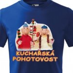 dětské tričko Pat a Mat Kuchařská pohotovost, modrá – Hledejceny.cz