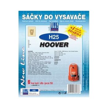 Sáčky do vysavače JOLLY H25 papírové 6ks