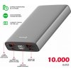 Powerbanka Swissten Aluminum 10000 mAh 20W Power Delivery šedá