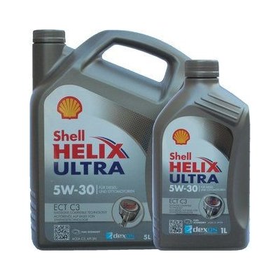 Shell Helix Ultra ECT C3 5W-30 5 l – Zbozi.Blesk.cz