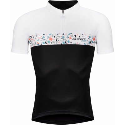 Force ROCK krátký rukáv černo-bílý – Zboží Dáma