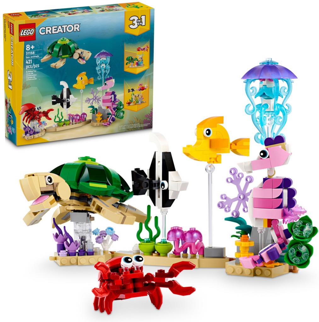 LEGO® Creator 31158 Mořští živočichové