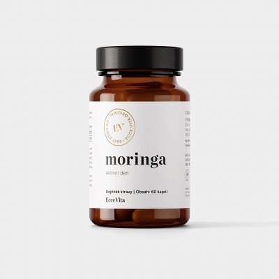Ecce Vita Moringa pro aktivní den 60 kapslí – Hledejceny.cz