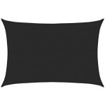 vidaXL HDPE 160 g/m² 5 x 6 m černá – Sleviste.cz