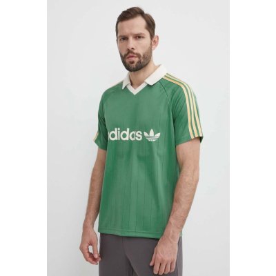 adidas Originals Polo tričko IR9381 M zelená