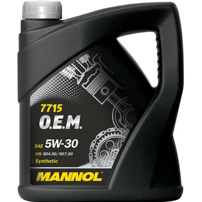 Mannol O.E.M. for VW Audi Škoda 5W-30 5 l – Hledejceny.cz