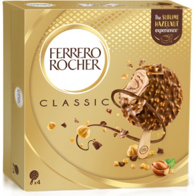 Ferrero Rocher Multipack zmrzlina 4 x 70 ml 280 ml – Zboží Dáma