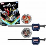 Beyblade X Marvel Multipack: Iron Man 4-80B and Thanos 4-60B – Zboží Dáma