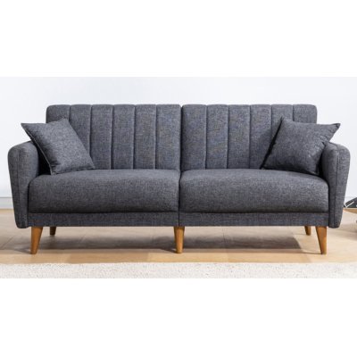 Asir s lůžkem AQUA tmavě šedá – Zboží Dáma