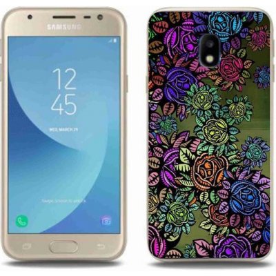 Pouzdro mmCase Gelové Samsung Galaxy J3 2017 - květiny 6 – Sleviste.cz